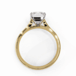 3 Carat Radiant Cut Classic Solitaire Ring - Image 7