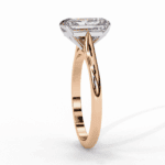 3 Carat Radiant Cut Classic Solitaire Ring - Image 9