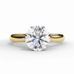 2 Carat Round Cut Classic Solitaire Ring - Image 5