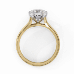 2 Carat Round Cut Classic Solitaire Ring - Image 7