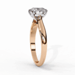 2 Carat Round Cut Classic Solitaire Ring - Image 11