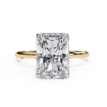 2.5 Carat Radiant Cut Eternal Solitaire Wedding Ring - Image 5