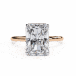 2.5 Carat Radiant Cut Eternal Solitaire Wedding Ring - Image 9