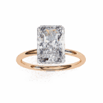 2.5 Carat Radiant Cut Eternal Solitaire Wedding Ring - Image 12