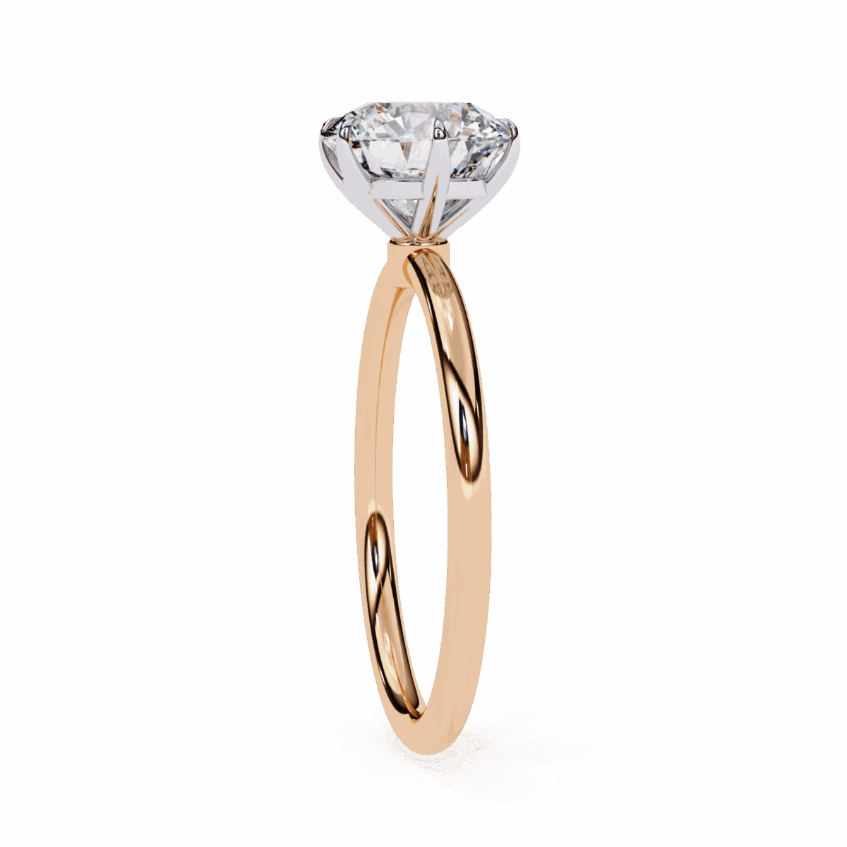 2 Carat Round Cut The Classic Bond Solitaire Ring  Image 10