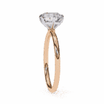 2 Carat Round Cut The Classic Bond Solitaire Ring - Image 10