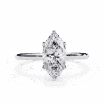 0.75 Carat Marquise Cut The Classic Bond Solitaire Ring