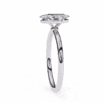 0.75 Carat Marquise Cut The Classic Bond Solitaire Ring - Image 2