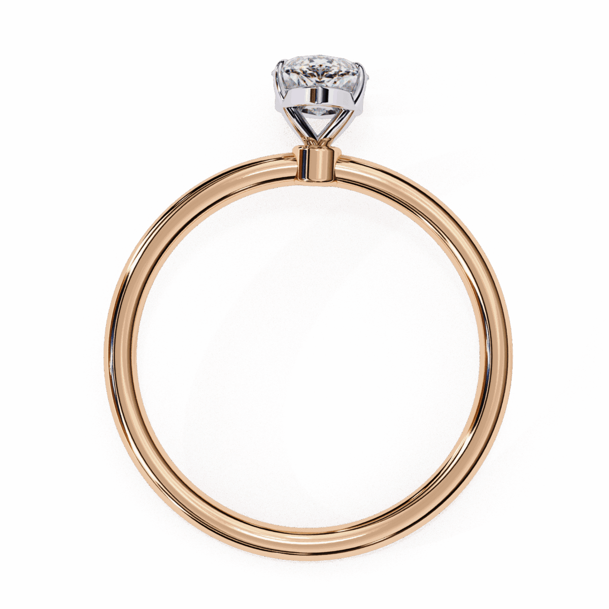 0.75 Carat Marquise Cut The Classic Bond Solitaire Ring  Image 12