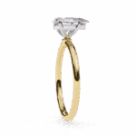 1 Carat Pear Cut The Classic Bond Solitaire Ring - Image 6