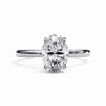 1.25 Carat Oval Cut The Classic Bond Solitaire Ring