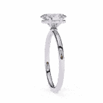 1.25 Carat Oval Cut The Classic Bond Solitaire Ring - Image 2