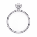 1.25 Carat Oval Cut The Classic Bond Solitaire Ring - Image 3