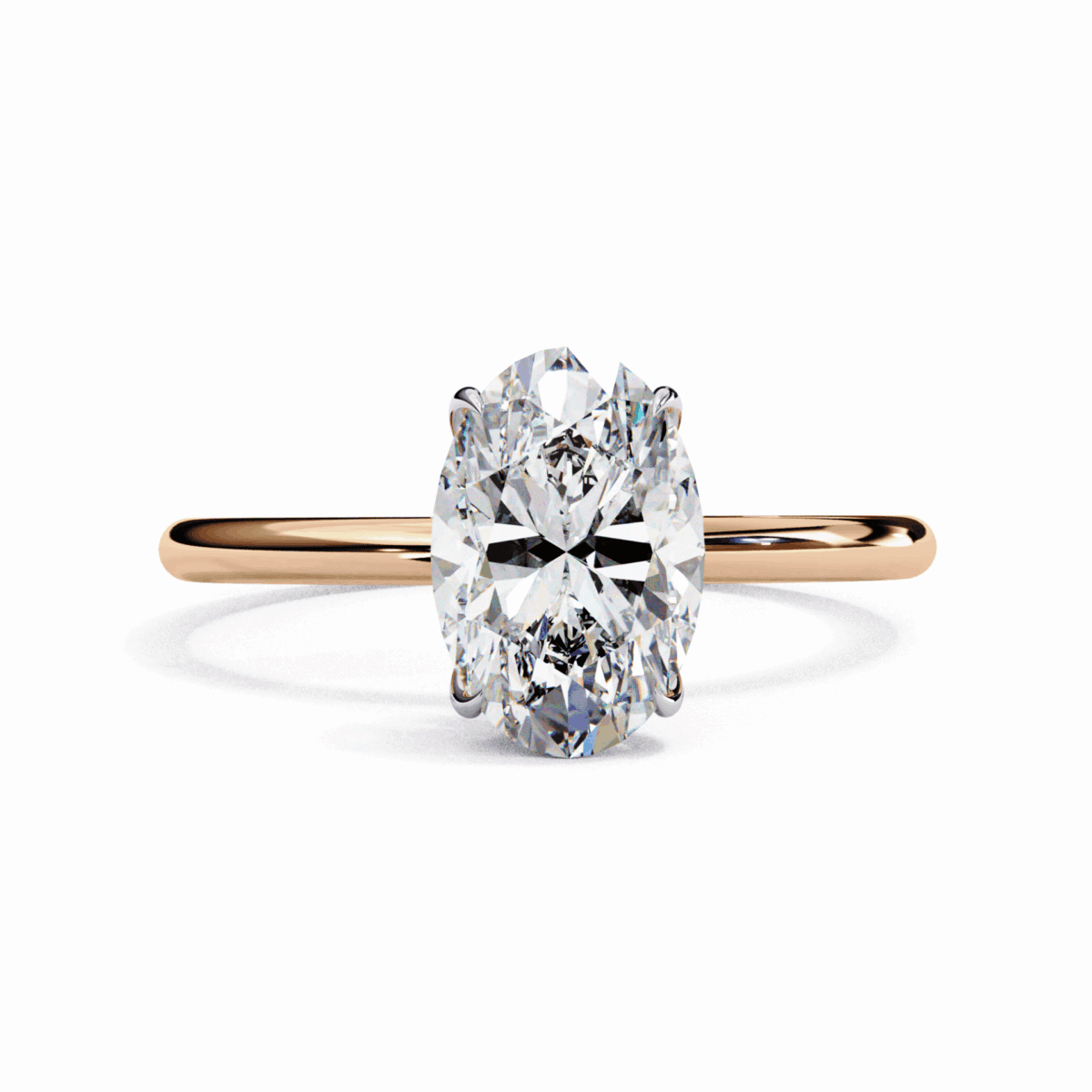 1.25 Carat Oval Cut The Classic Bond Solitaire Ring  Image 10