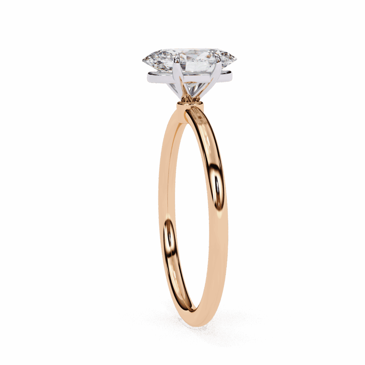 1.25 Carat Oval Cut The Classic Bond Solitaire Ring  Image 11