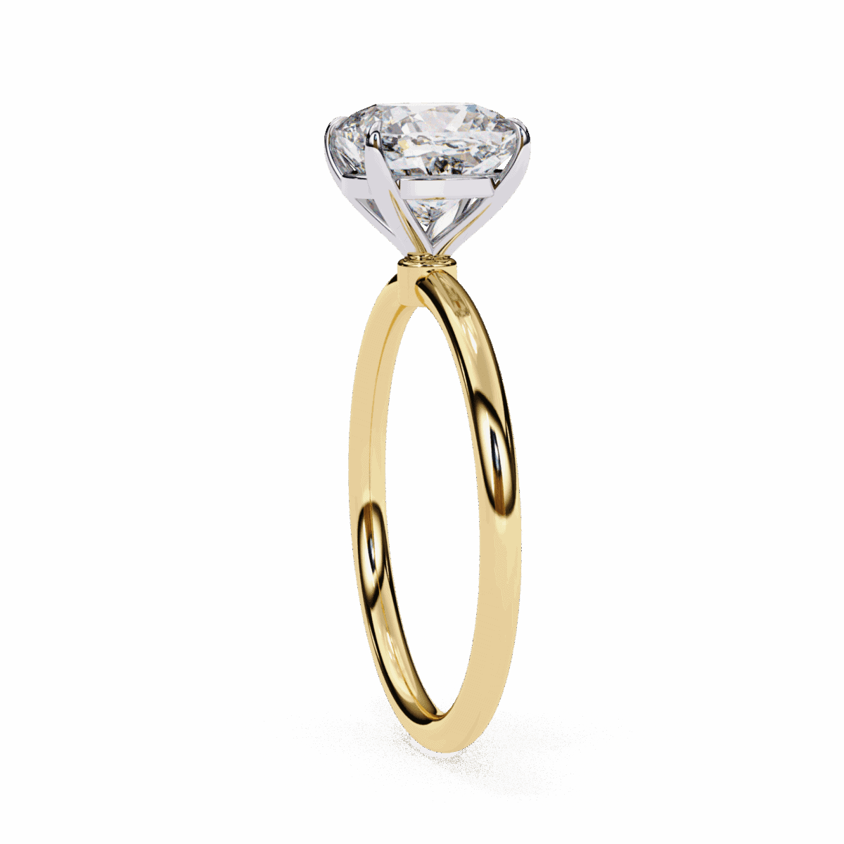 2.75 Carat Cushion Cut The Classic Bond Solitaire Ring  Image 7