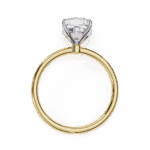 2.75 Carat Cushion Cut The Classic Bond Solitaire Ring - Image 8