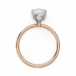 2.75 Carat Cushion Cut The Classic Bond Solitaire Ring - Image 12
