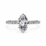 1 Carat Marquise Cut Modern Classic Solitaire Ring