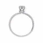 1 Carat Marquise Cut Modern Classic Solitaire Ring - Image 3