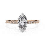 1 Carat Marquise Cut Modern Classic Solitaire Ring - Image 10