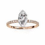1 Carat Marquise Cut Modern Classic Solitaire Ring - Image 13