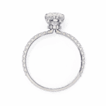 1.5 Carat Oval Cut Modern Classic Solitaire Ring - Image 3