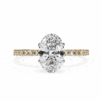 1.5 Carat Oval Cut Modern Classic Solitaire Ring - Image 5