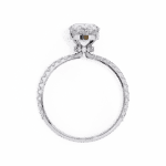 2 Carat Pear Cut Modern Classic Solitaire Ring - Image 3