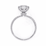 2.25 Carat Round Cut Modern Classic Solitaire Ring - Image 3