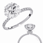 2.25 Carat Round Cut Modern Classic Solitaire Ring - Image 5