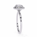 2 Carat Cushion Cut Legacy Solitaire Ring - Image 2