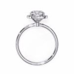 2 Carat Cushion Cut Legacy Solitaire Ring - Image 3