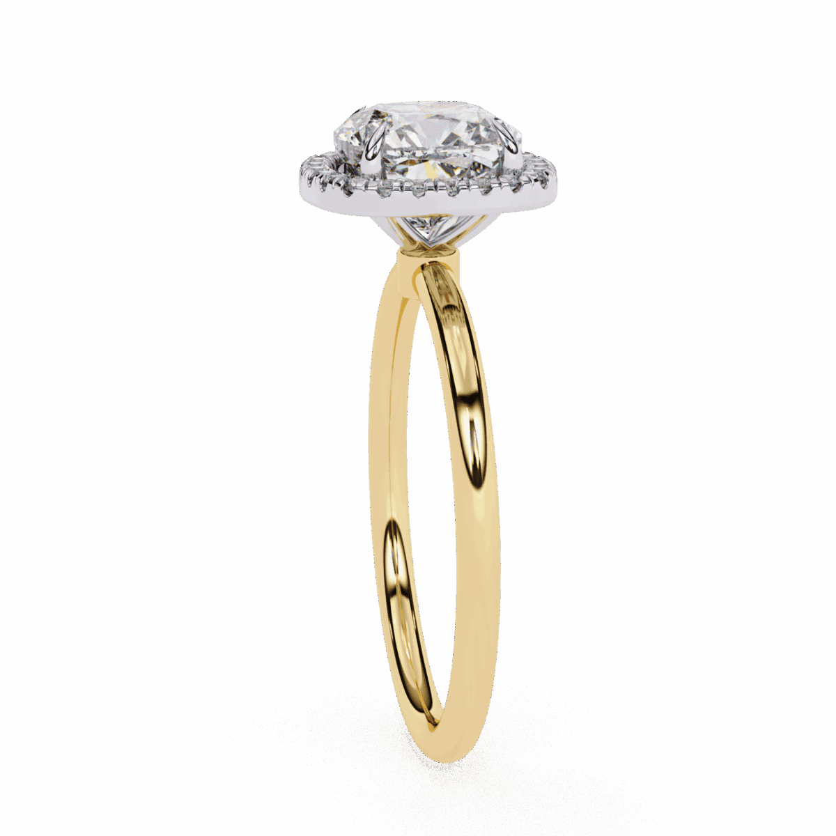 2 Carat Cushion Cut Legacy Solitaire Ring  Image 6