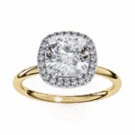 2 Carat Cushion Cut Legacy Solitaire Ring - Image 8