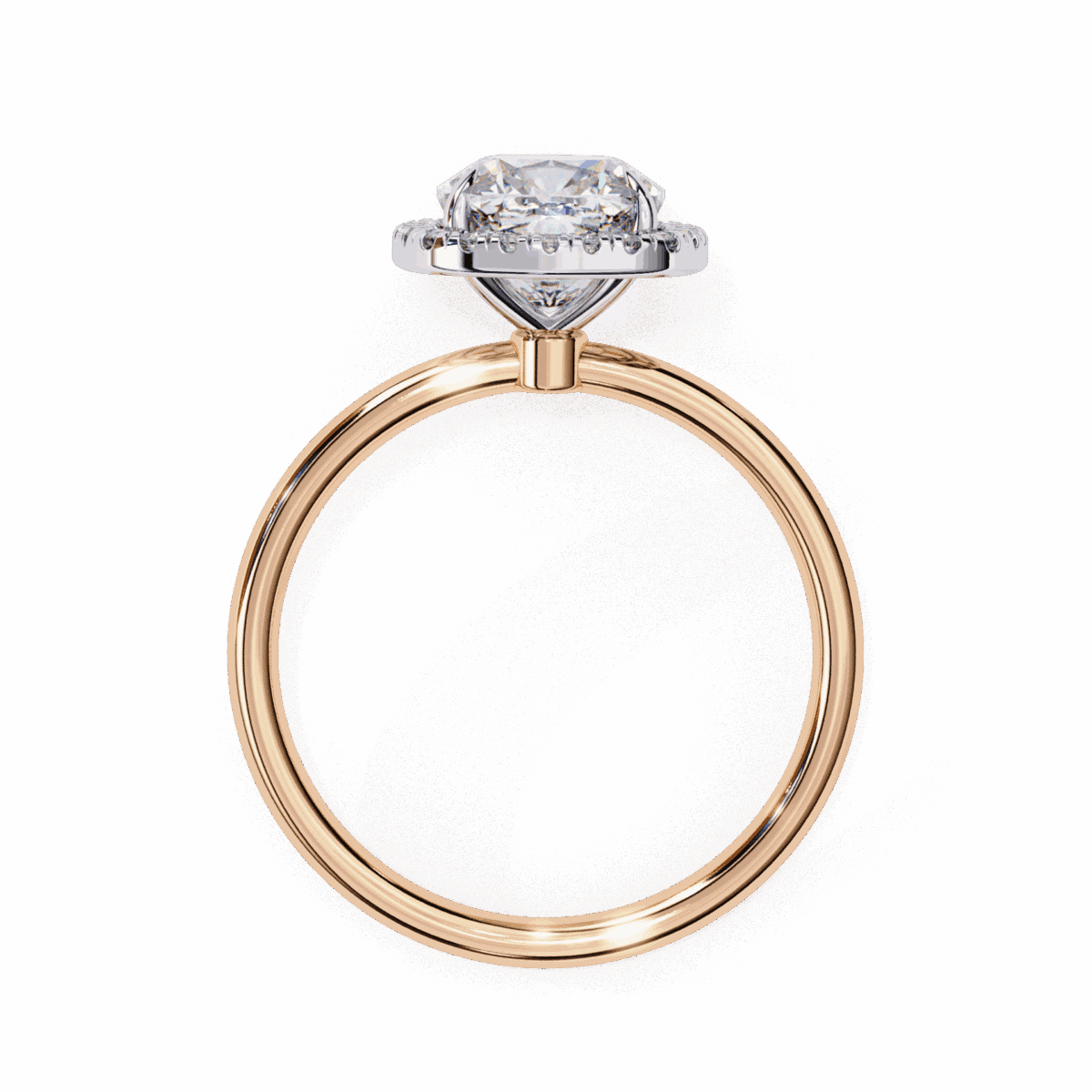 2 Carat Cushion Cut Legacy Solitaire Ring  Image 11