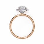 2 Carat Cushion Cut Legacy Solitaire Ring - Image 11