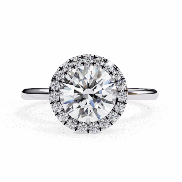 1.75 Carat Round Cut Legacy Solitaire Ring