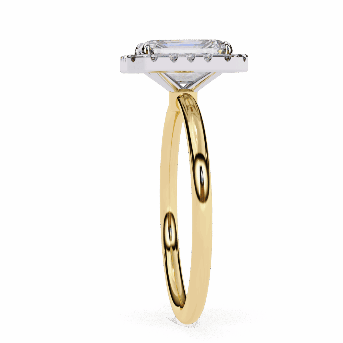 2 Carat Radiant Cut Legacy Solitaire Ring  Image 6