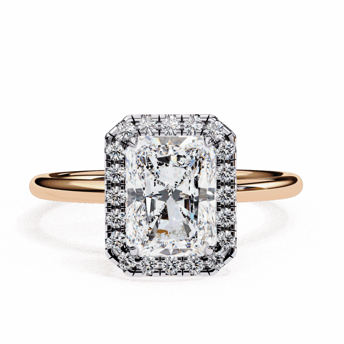 2 Carat Radiant Cut Legacy Solitaire Ring  Image 9