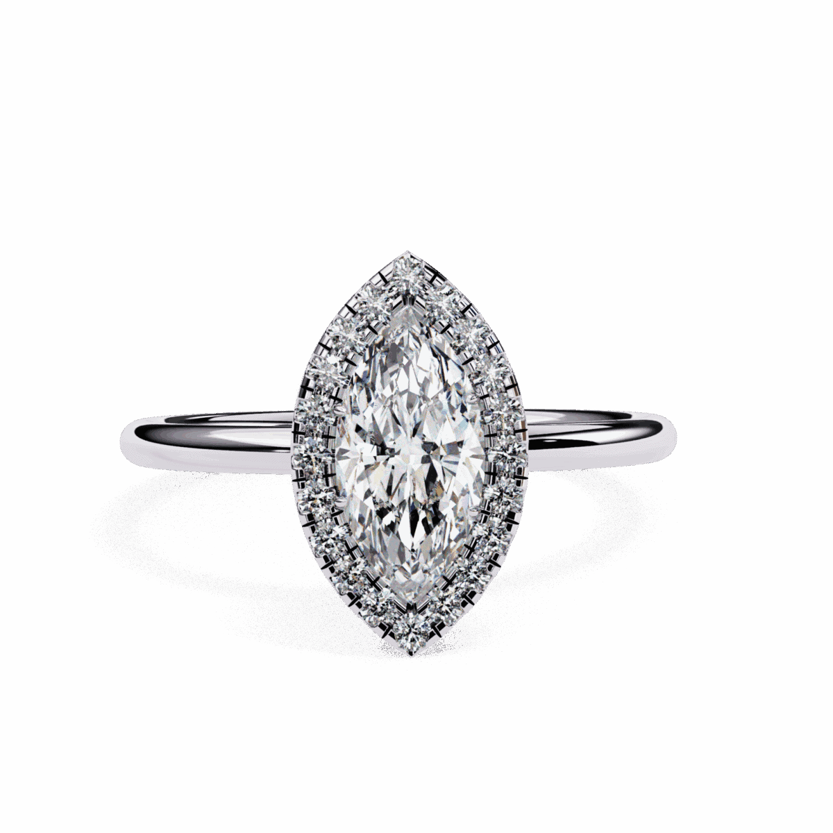 1 Carat Marquise Cut Legacy Solitaire Ring  Image 1