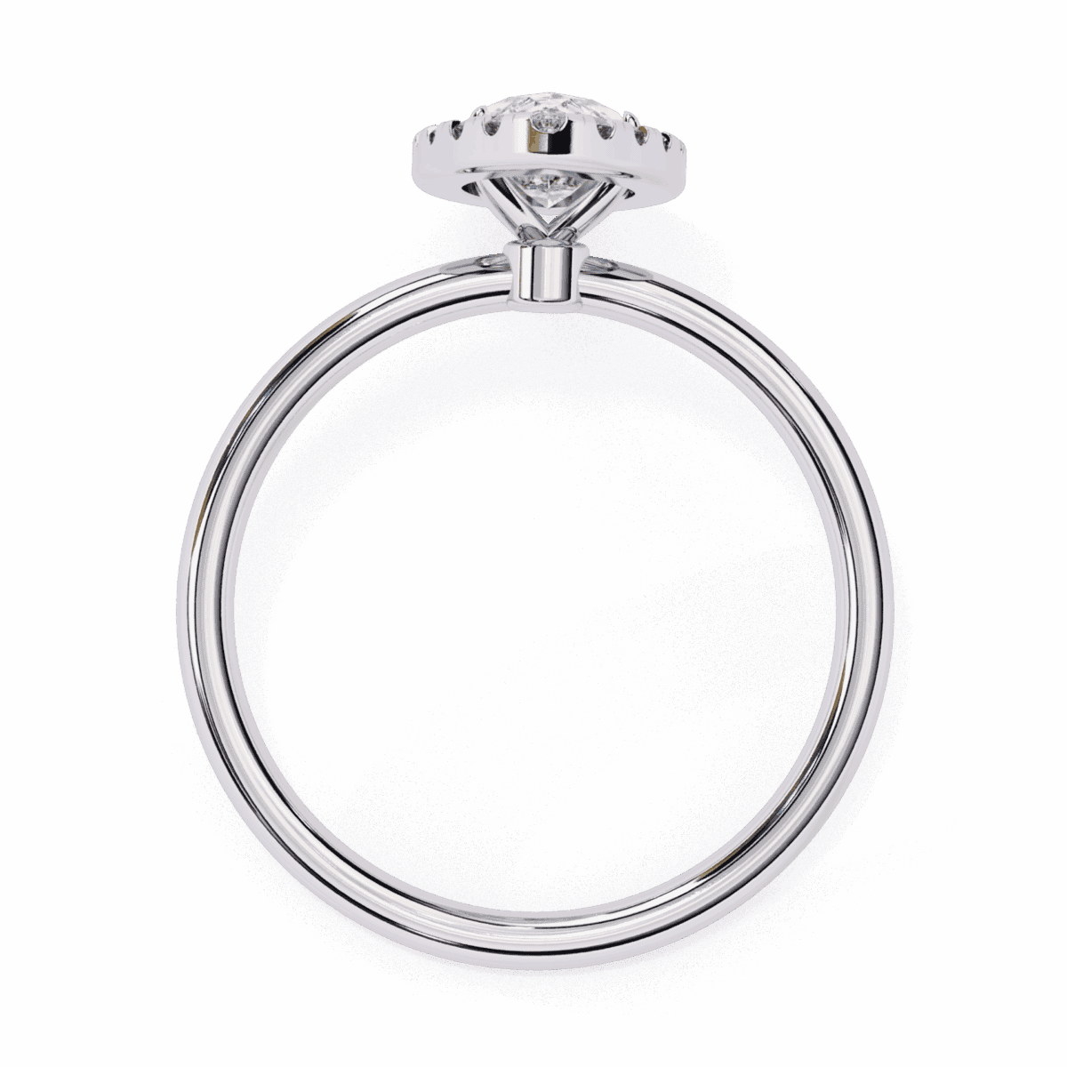 1 Carat Marquise Cut Legacy Solitaire Ring  Image 3