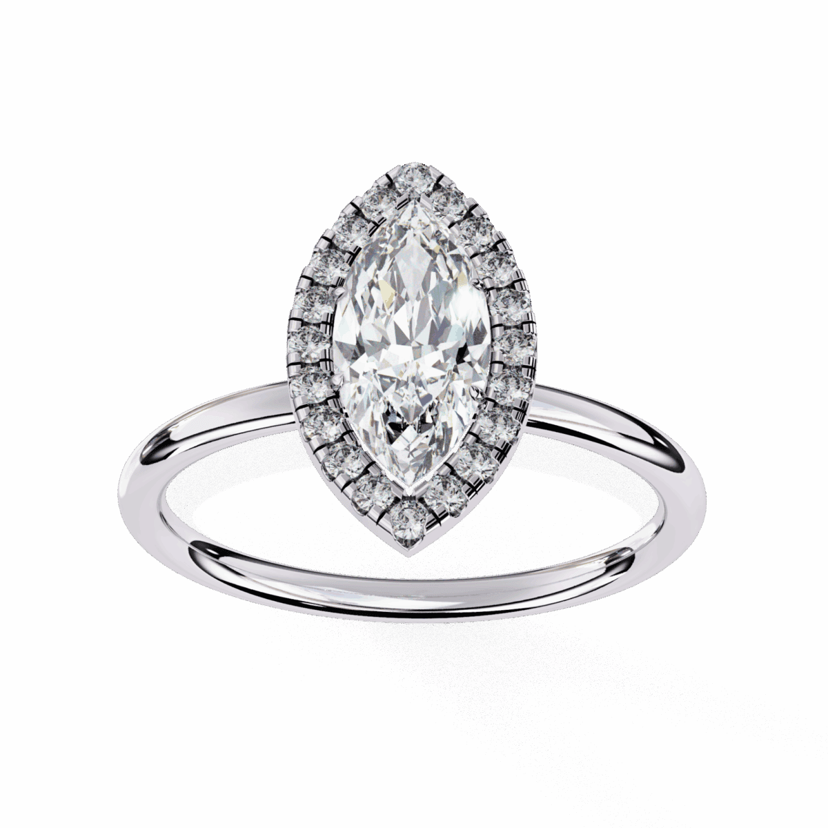 1 Carat Marquise Cut Legacy Solitaire Ring  Image 4