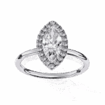 1 Carat Marquise Cut Legacy Solitaire Ring - Image 4