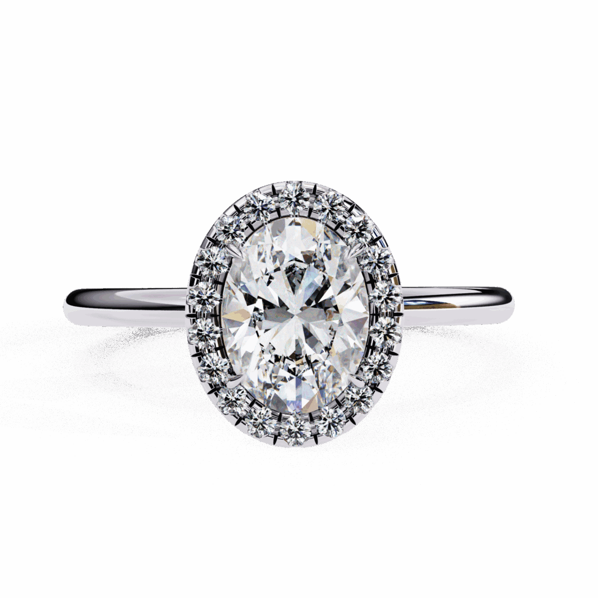 1.25 Carat Oval Cut Legacy Solitaire Ring  Image 1