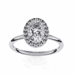 1.25 Carat Oval Cut Legacy Solitaire Ring - Image 4