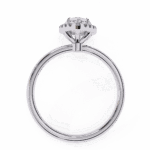 1.25 Carat Pear Cut Legacy Solitaire Ring - Image 3