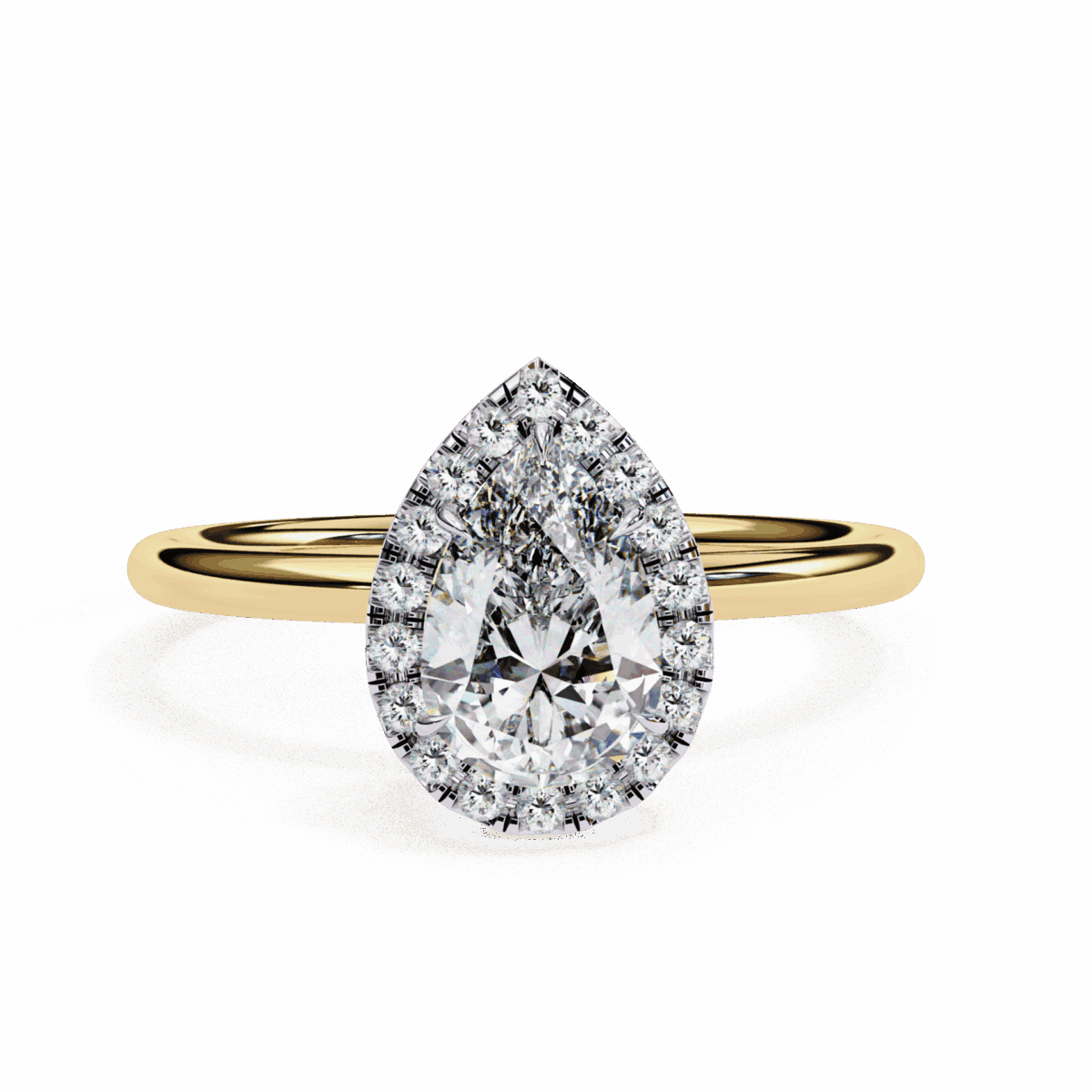 1.25 Carat Pear Cut Legacy Solitaire Ring  Image 5