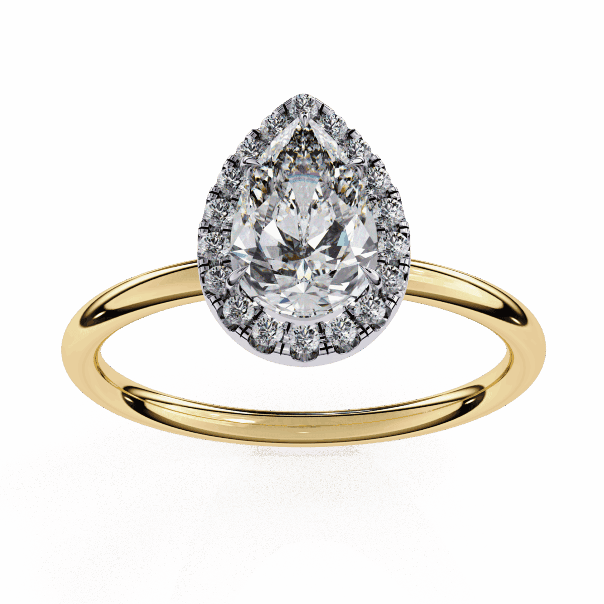1.25 Carat Pear Cut Legacy Solitaire Ring  Image 8