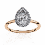 1.25 Carat Pear Cut Legacy Solitaire Ring - Image 12